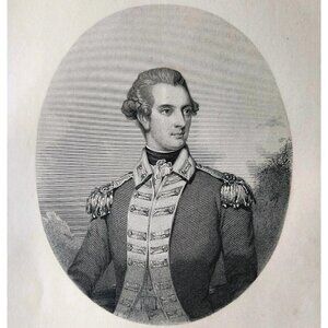 1844 James Cunningham Earl Of Glencairn Engraving Victorian Scotland DWSS20